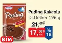 DR.OETKER PUDİNG KAKAOLU